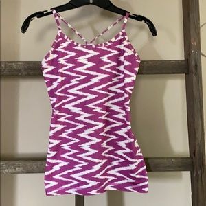 Girls athletic tank-top.